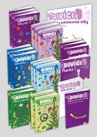 Divíci 1 – základní učitelský balíček – Český jazyk GEN [vázané písmo] + Matematika + Člověk a jeho svět