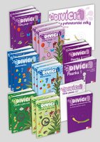 Divíci 1 – rozšířený učitelský balíček – Český jazyk GEN [nevázané písmo] + Matematika + Člověk a jeho svět