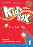 Kid's Box Level 1 - 2nd Edition Updated - Class Audio CDs (4)