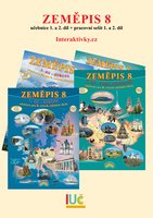 PĚTILETÁ IUč Zeměpis 8 - 1 a 2. díl (učebnice + pracovní sešit)