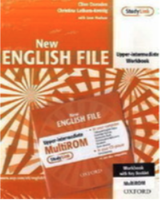 New English File Upper Intermediate Workbook with Answer Booklet and MultiRom Pack