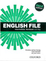 English File Third Edition Intermediate Workbook with Answer Key