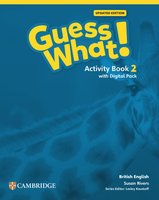 Guess What! Updated edition Level 2 Activity Book with Digital Pack