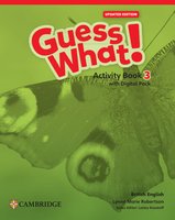 Guess What! Updated edition Level 3 Activity Book with Digital Pack