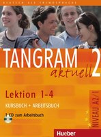 Tangram aktuell 2 - Lektion 1-4 - Kursbuch + Arbeitsbuch mit Audio-CD