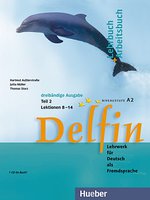 Delfin-dreibändige Ausgabe-Lehrbuch+Arbeitsbuch Teil 2 mit integrierter Audio-CD-Lektionen 8–14