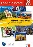 Direkt interaktiv 2 – digitální licence - učeb. s prac. seš. – učitel (5 let)