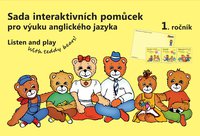 Sada interaktivních pomůcek pro 1. ročník LISTEN AND PLAY With teddy bears!