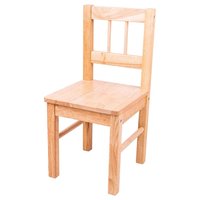 Dětská dřevěná židle, přírodní