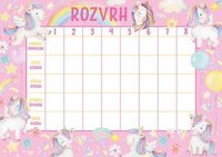 Rozvrh hodin Jednorožci