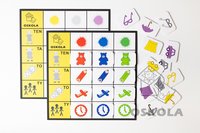 Barvy a rody - Logopedické tabulky