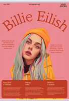 Nástěnný obraz Billie Eilish