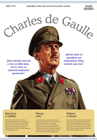Nástěnný obraz Charles de Gaulle