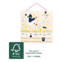 Didaktický kalendář s hodinami