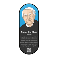 Nástěnný obraz Thomas Alva Edison