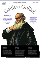 Nástěnný obraz Galileo Galilei