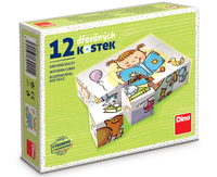 Dřevěné kostky Hezký den