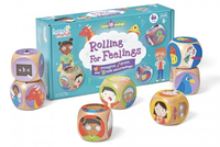 Poznáváme emoce pomocí příběhů - dřevěné kostky