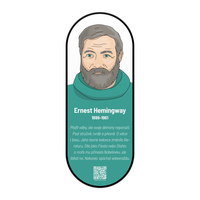 Nástěnný obraz Ernest Hemingway