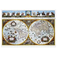 Nástěnná mapa - historický svět 160 x 110 cm, lamino + očka