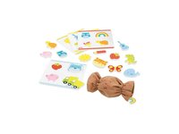 Hmatová hra – Lotto s tvarovanými obrázky pro děti