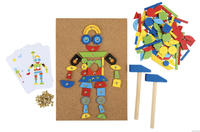 Dřevěná kreativní zatloukací hra