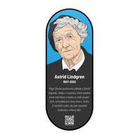 Nástěnný obraz Astrid Lindgren