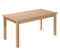 Dětský stůl dřevěný obdélník