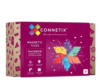 Magnetická stavebnice Connetix s geometrickými tvary, 30 kusů