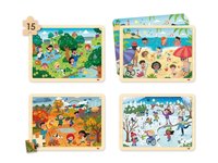 Moderní vzdělávací puzzle Roční období a udržitelný svět