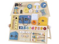 Multifunkční senzorická deska Domeček