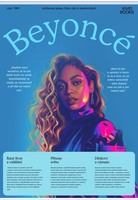 Nástěnný obraz Beyoncé