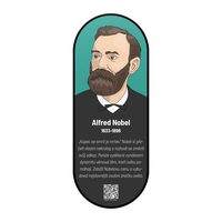 Nástěnný obraz Alfred Nobel