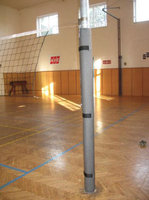 Ochranné kryty Easy volejbalových sloupků (SC11657) s napínacím šroubem (1 pár)