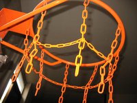 Basketbalový koš s pevně přivařenou síťkou (KOMAXIT)