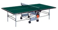 Stůl na stolní tenis S3-46e zelený/modrý