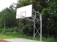 Basketbalová konstrukce příhradová, otočná, vysazení do 2,5 m (ZN)