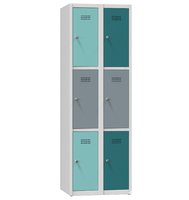 Boxová skříň šestidveřová BR6618