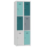 Boxová skříň šestidveřová BR6618