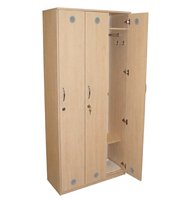 Šatní skříň trojdílná vysoká LDT