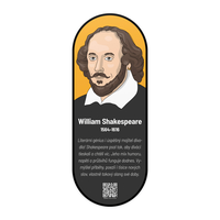 Nástěnný obraz William Shakespeare