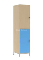 Skříň boxová na kovovém podstavci, 2 boxy velké