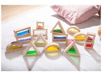 Smyslové bloky TickiT Sensory blocks, 16 kusů