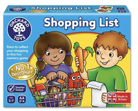 Nákupní seznam - angličtina