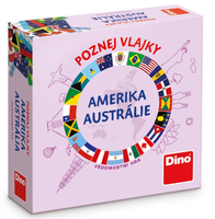 Poznej vlajky - Amerika a Austrálie