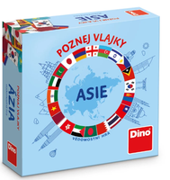 Cestovní hra - Poznej vlajky - Asie