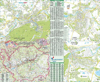 Karlovarský kraj - nástěnná mapa