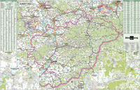 Zlínský kraj - nástěnná mapa