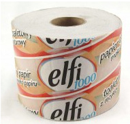 Toaletní papír Elfi 1000 bílý