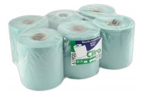 Papírové ručníky zelené 19cm - 6ks